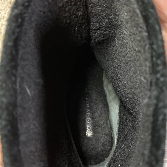 Marc by Marc Jacobs cute black leather and suede hidden wedge boot 38 1/2 8.5 - Picture 11 of 15